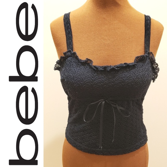 bebe Tops - Bebe Lace Top bebe Tops - Bebe Lace Top